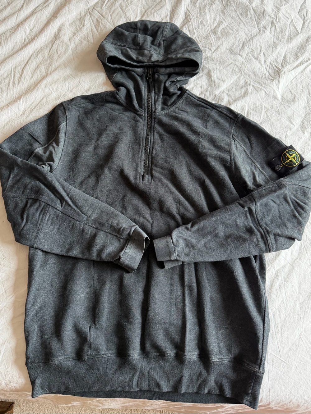 Stone Island Quarter-Zip Hoodie